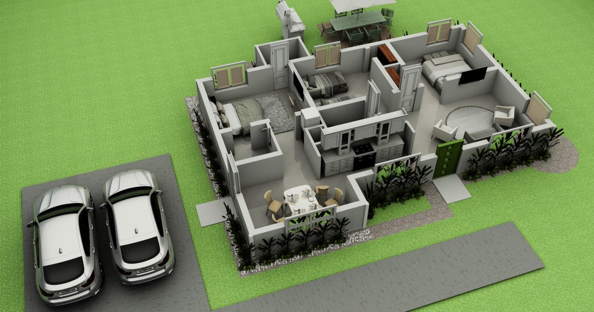 3D FLOOR PLAN OF HOUSE | Autodesk Community Gallery