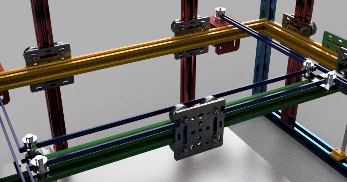 gantry xyz ocore xy 3d printer v1 | Autodesk Community Gallery