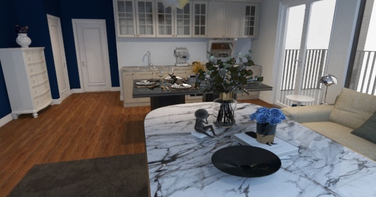 American style drawing room Autodesk Community Gallery