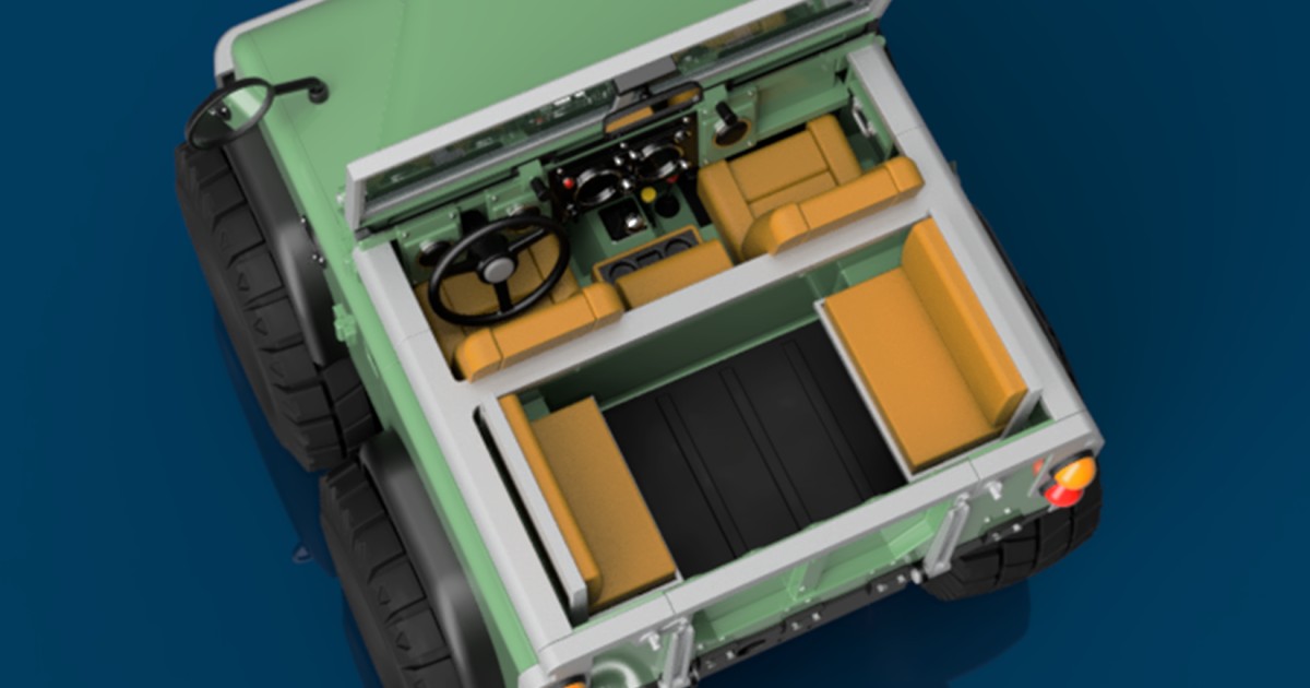 Baby Vintage Land Rover | Autodesk Community Gallery