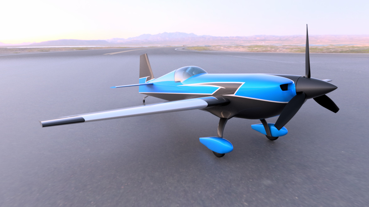 Extra 330SC Aerobatic Aircraft | Autodesk Community Gallery