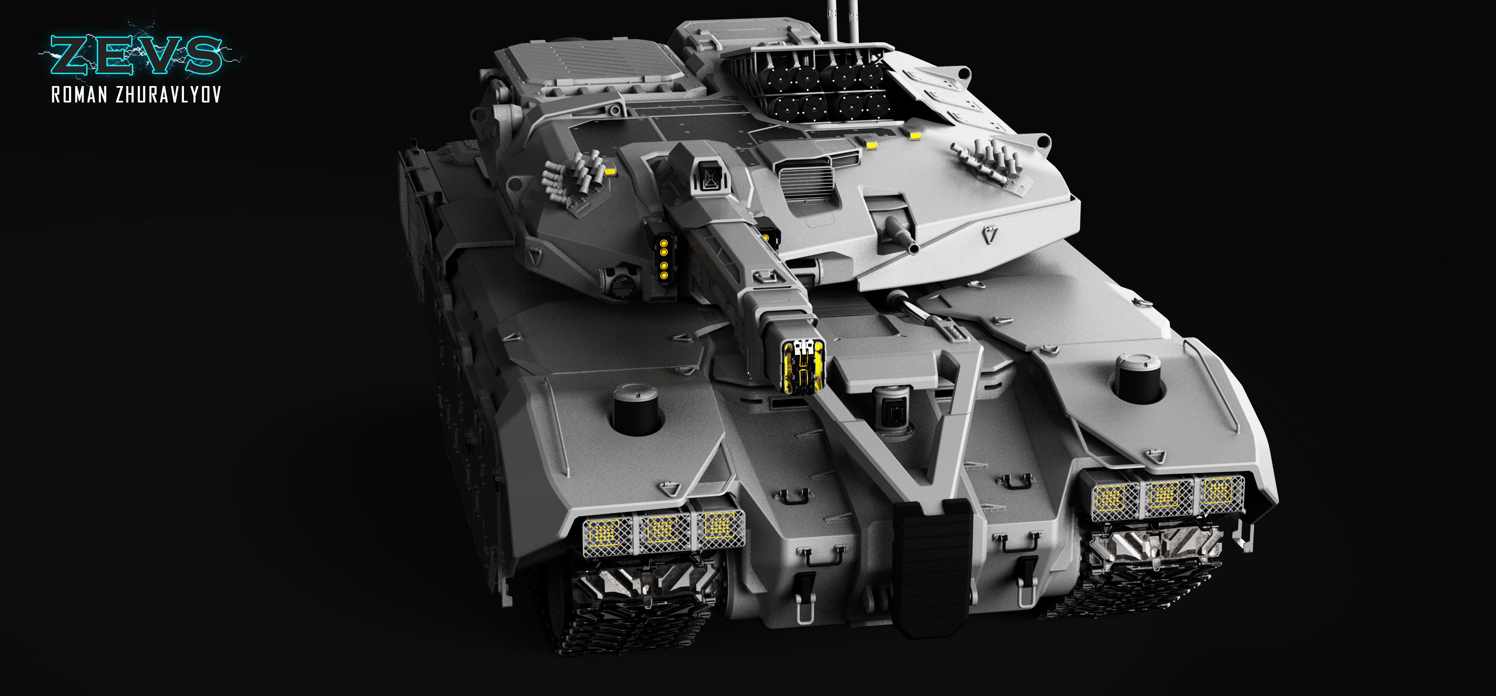Mahbob Z Tank Main Battle Tank Concept