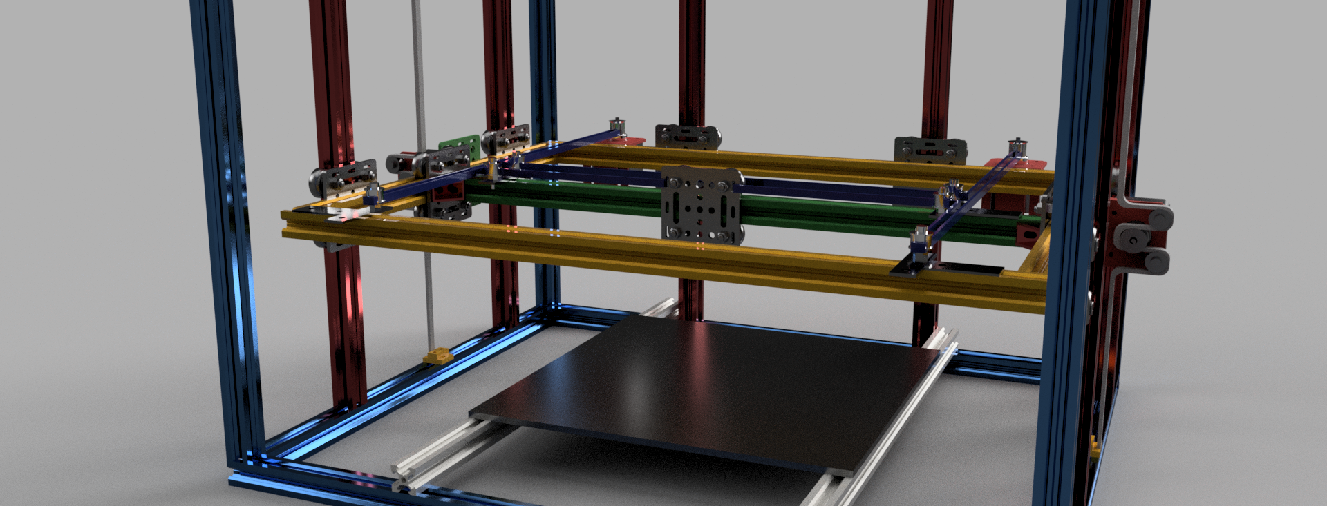 gantry xyz ocore xy 3d printer v1 | Autodesk Community Gallery