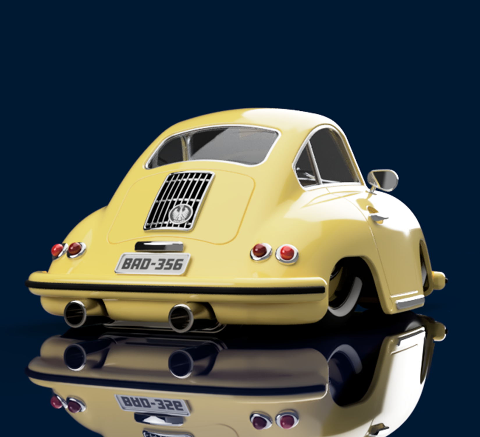 Baby Porsche 356 Hardtop | Autodesk Community Gallery