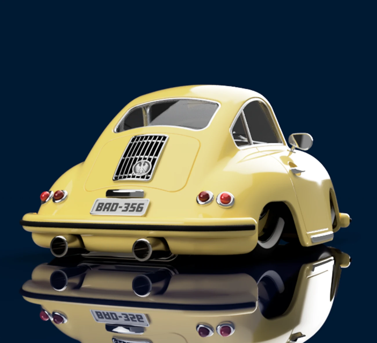 ポルシェ 356A ペーパーオブジェ　張り子　PORSCHE porsche-1_1300-auto.webp?t=